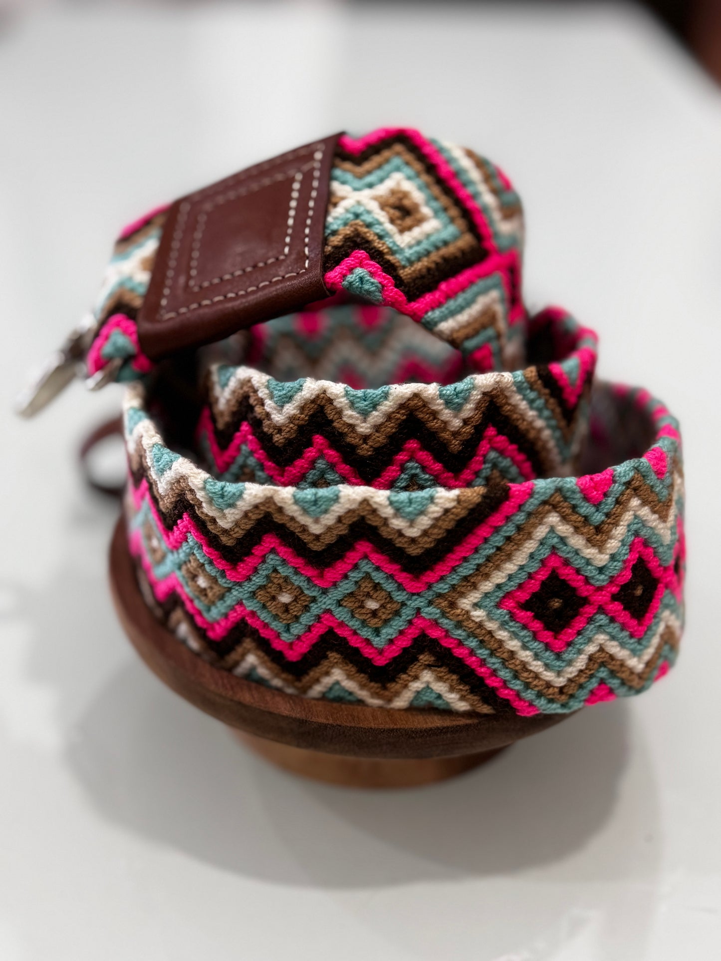 Wayuu Dog Leash - (4 Feet long and 2 inches wide)