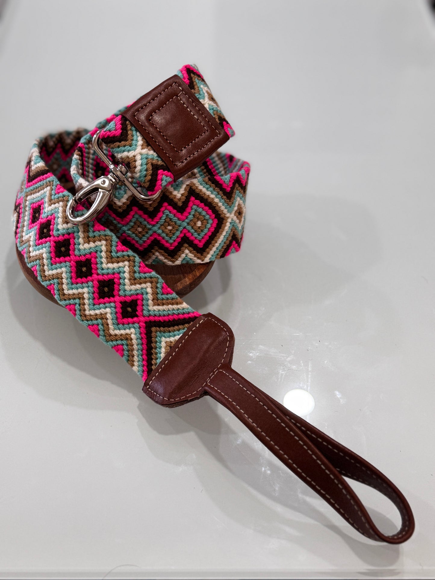 Wayuu Dog Leash - (4 Feet long and 2 inches wide)