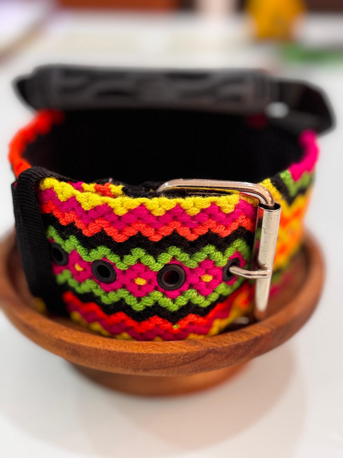 Wayuu Dog Collar - Size L (18 inches)