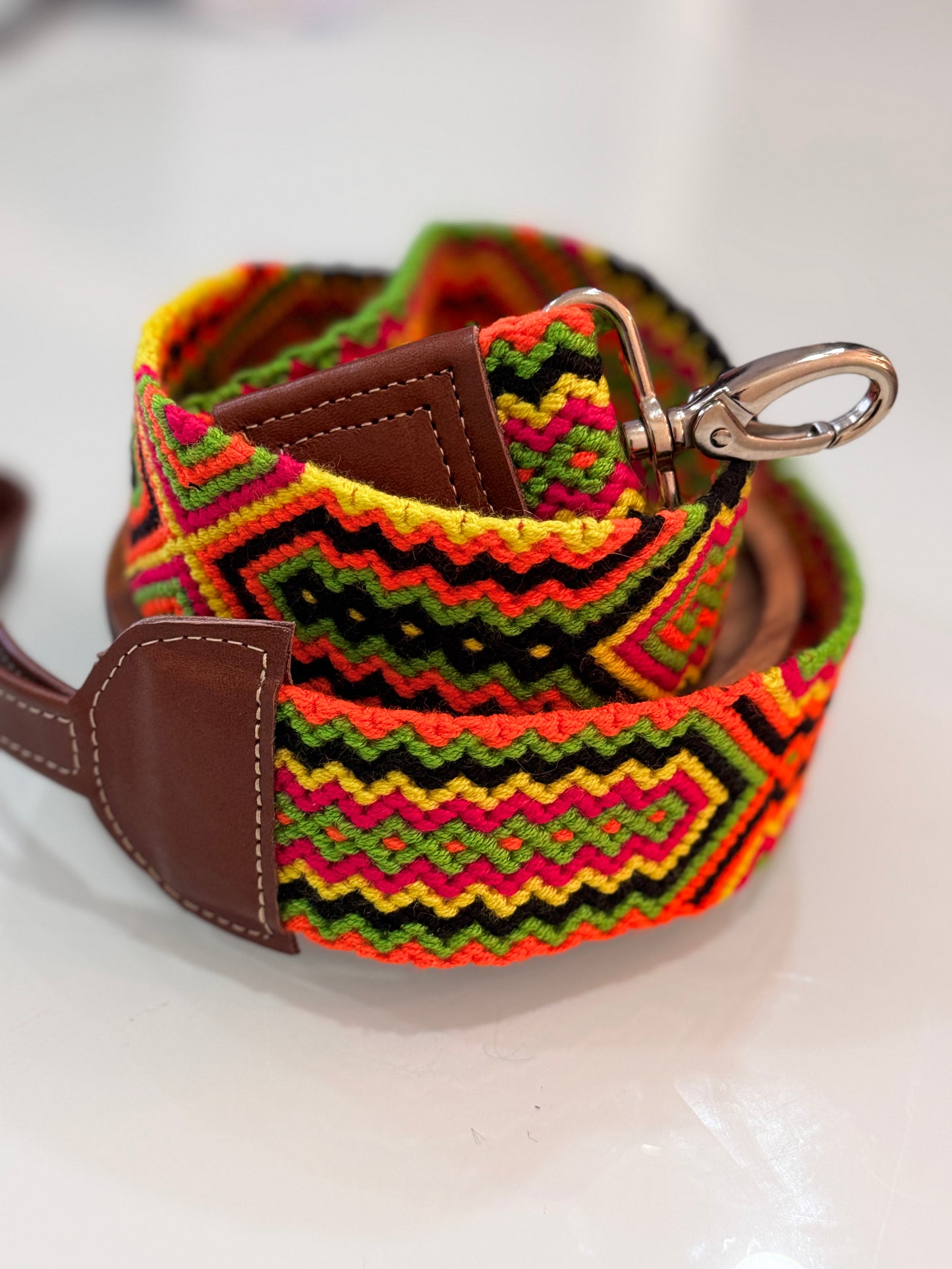 Wayuu Dog Leash - (4 Feet long and 2 inch wide)