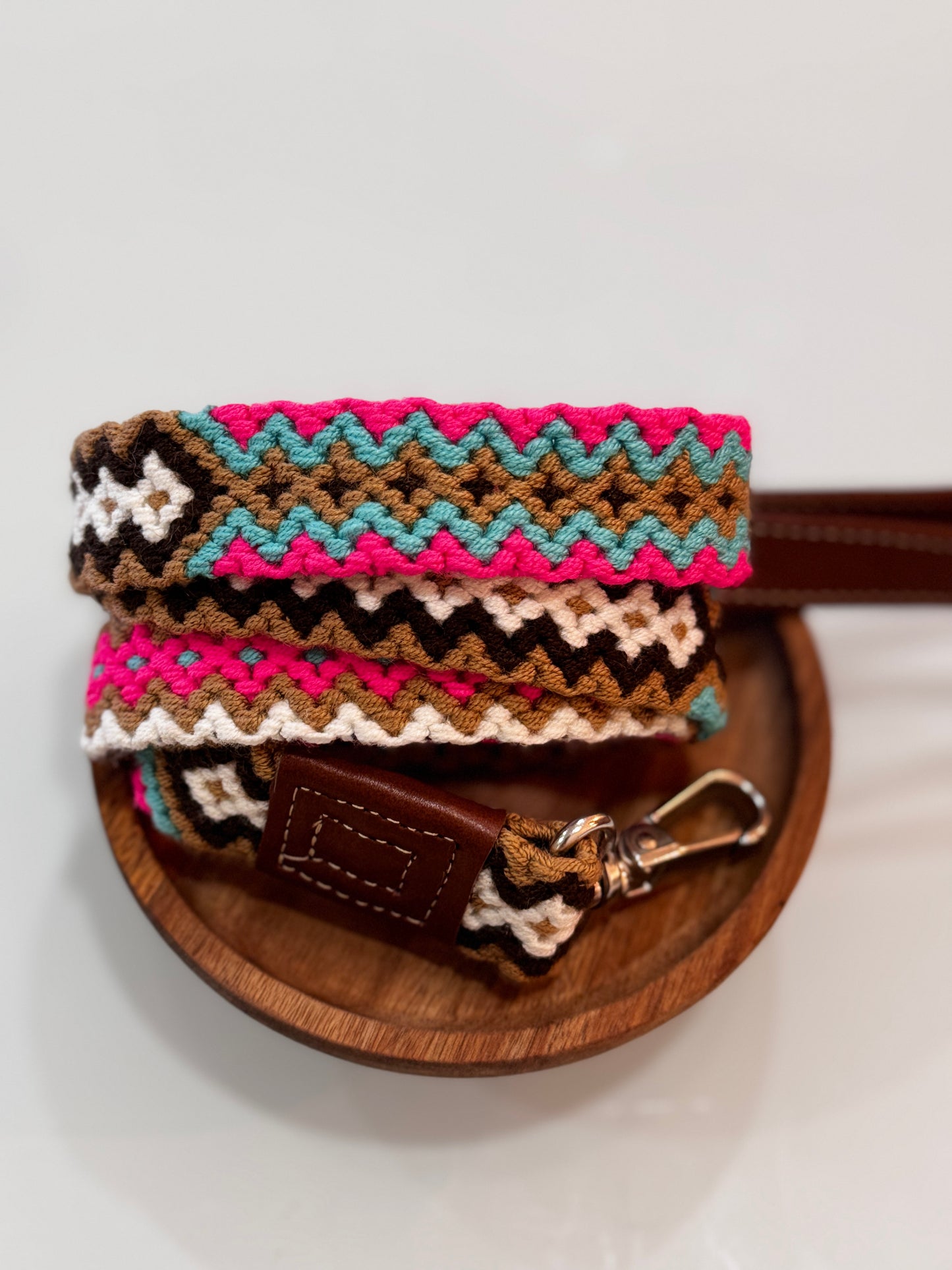 Wayuu Dog Leash - (4 Feet long and 1,5 wide)