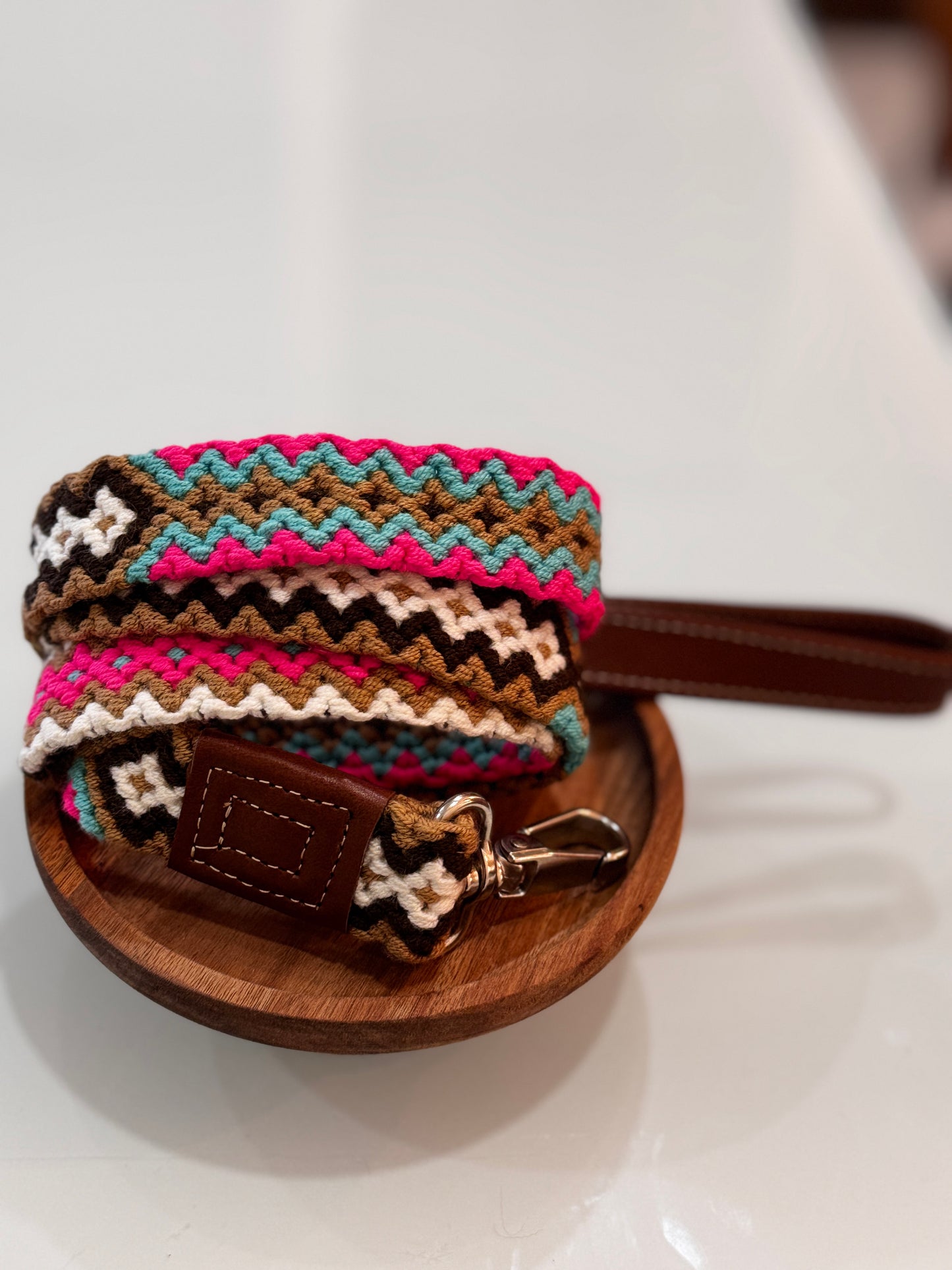 Wayuu Dog Leash - (4 Feet long and 1,5 wide)