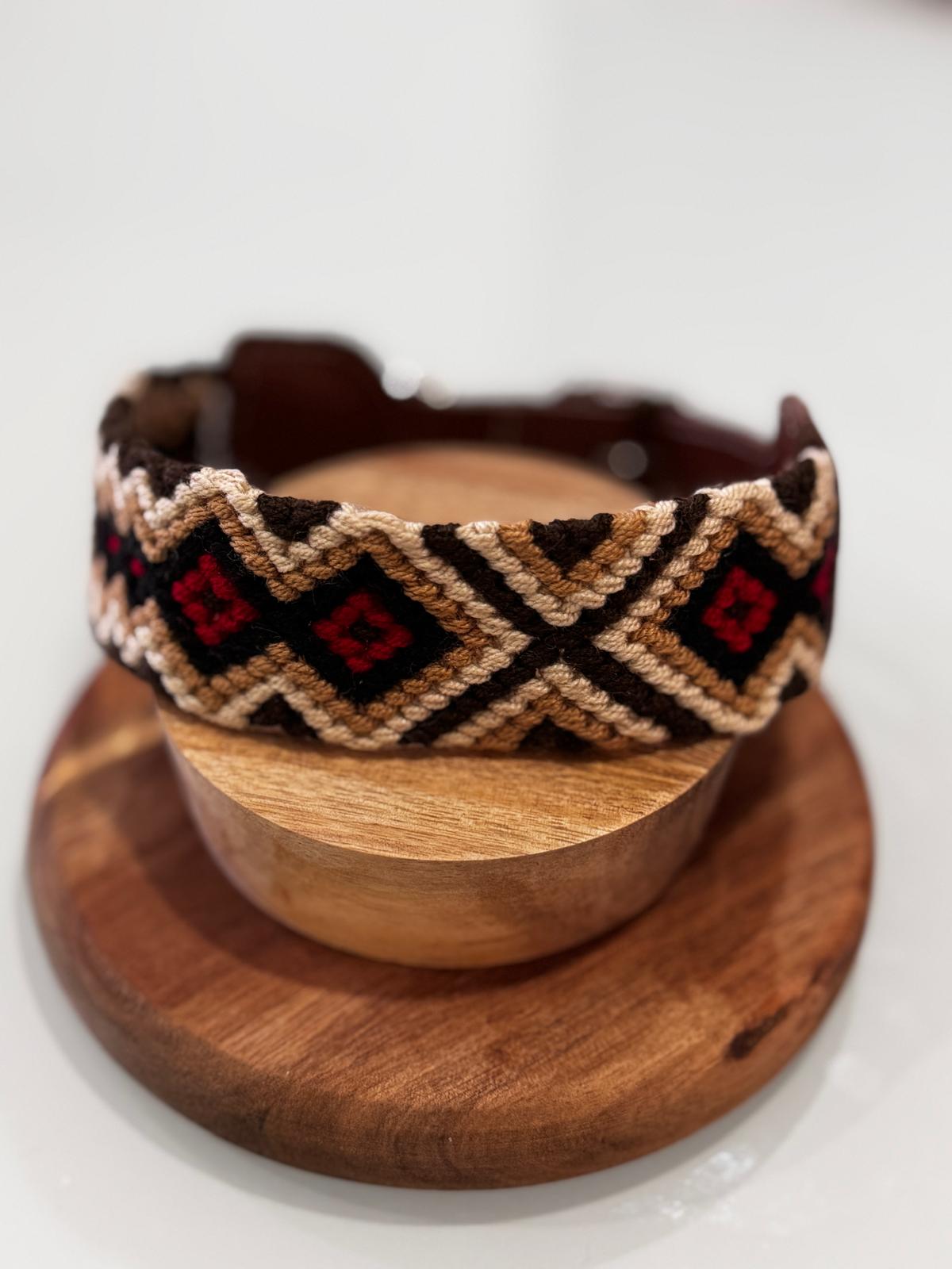 Wayuu Dog Collar - Size M (21 Inches)