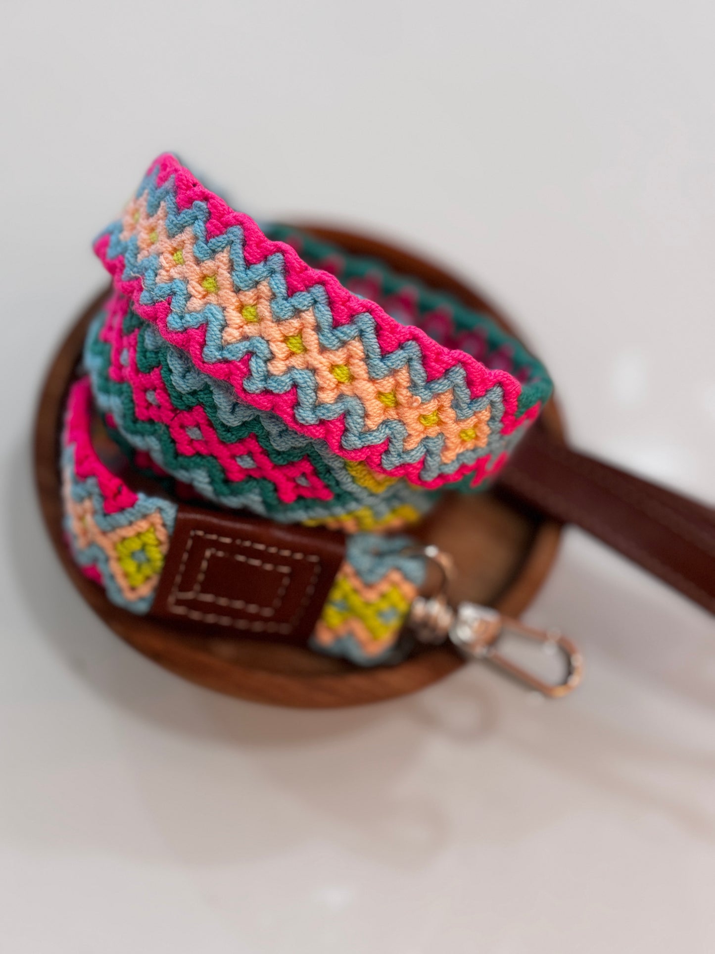 Wayuu Dog Leash - (4 Feet long and 1,8 Inches wide)