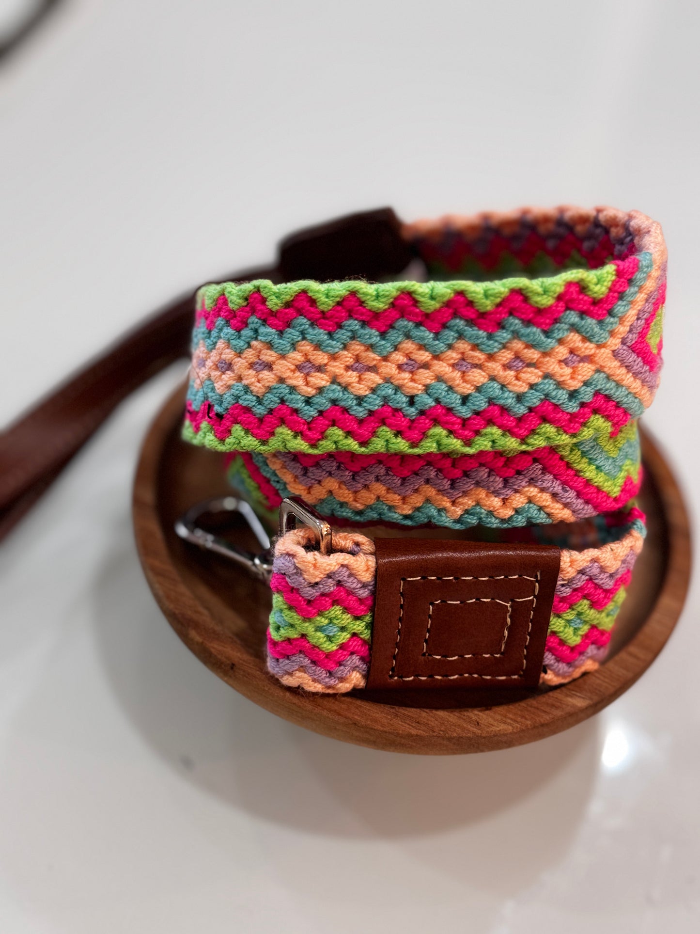 Wayuu Dog Leash - 4 Feet long and 1,8 onches wide)