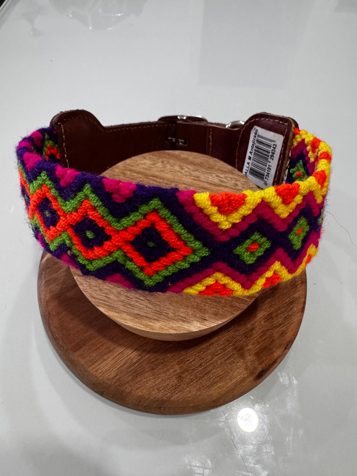 Wayuu Dog Collar - Size M (21 Inches)