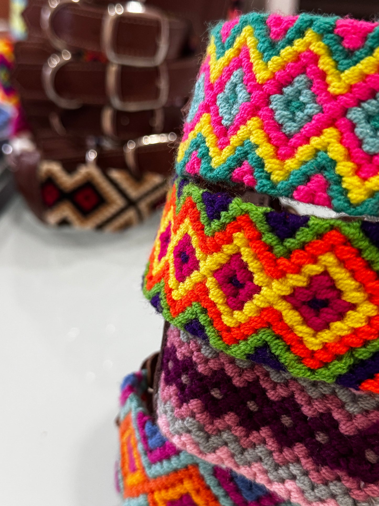 Wayuu Dog Collar - Size M (21 Inches)