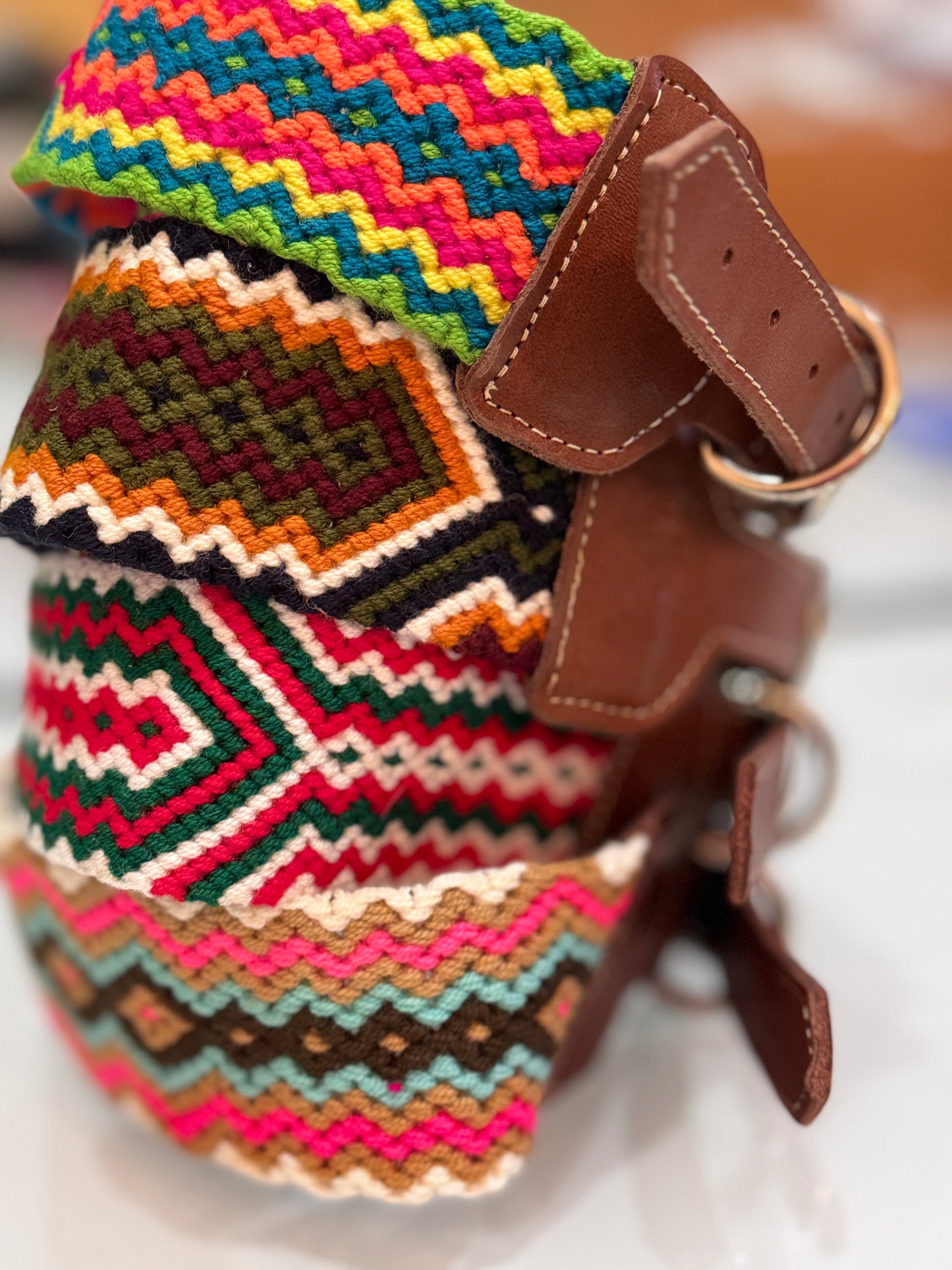 Wayuu Dog Collar - Size L (22.5 Inches)