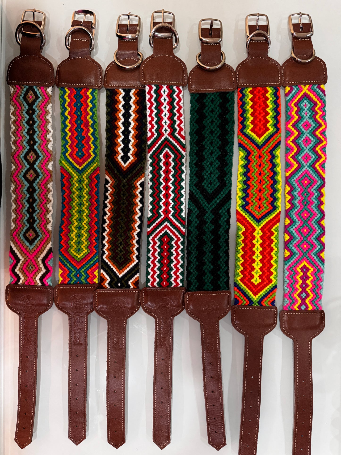 Wayuu Dog Collar - Size L (22.5 Inches)