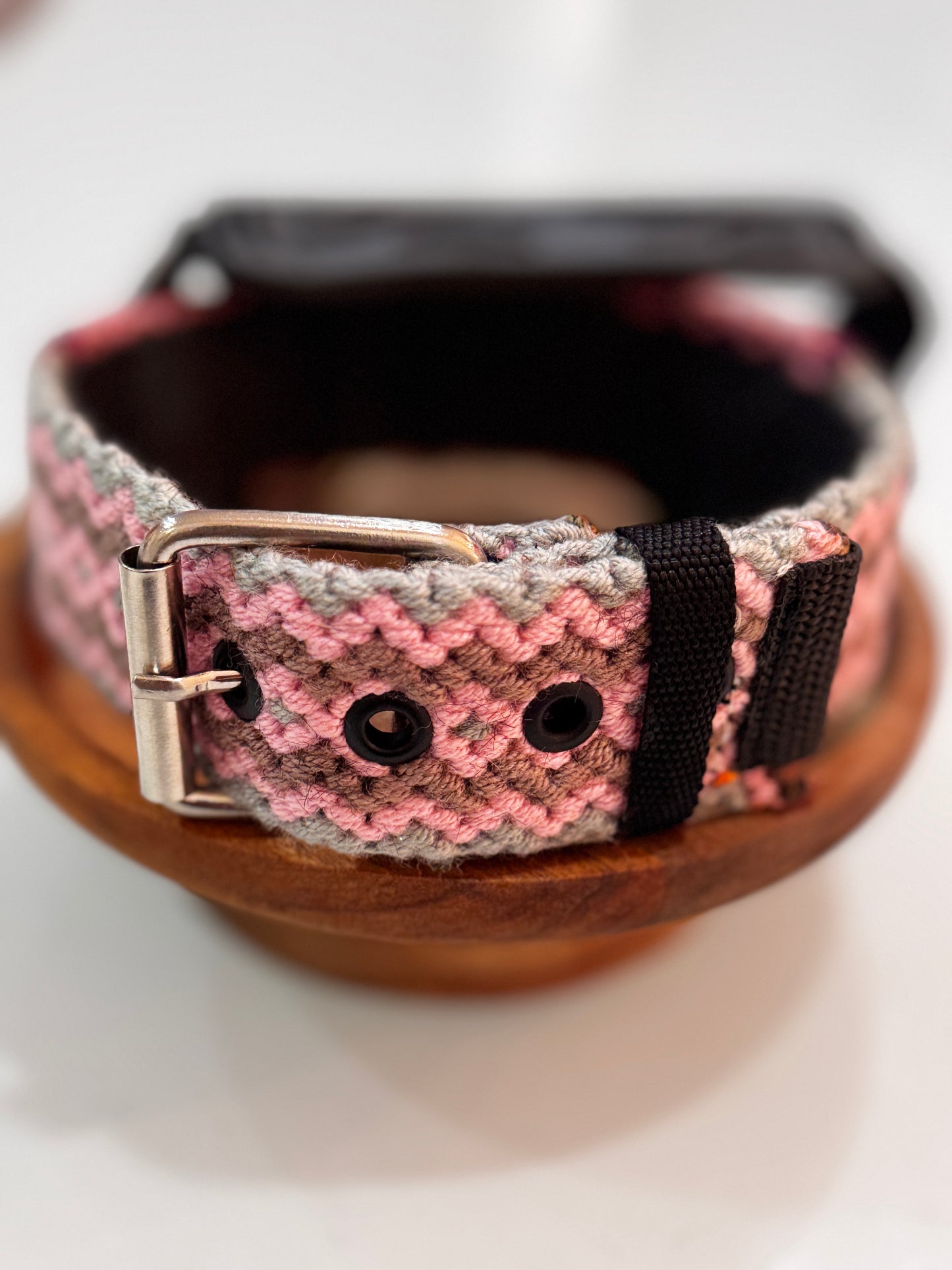 Wayuu Dog Collar - Fully Threaded Design - Medium (16.5 inches)